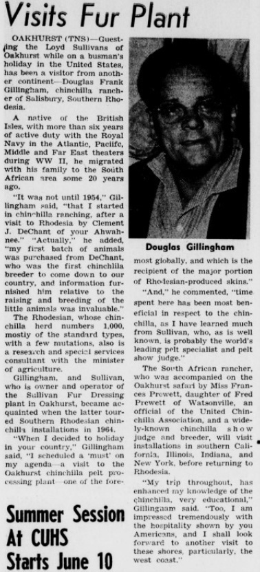 douglas frank gillingham visits fur plant sullivan violet chinchilla oakhurst california 